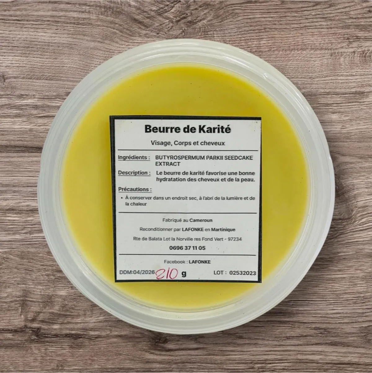 Beurre de karité